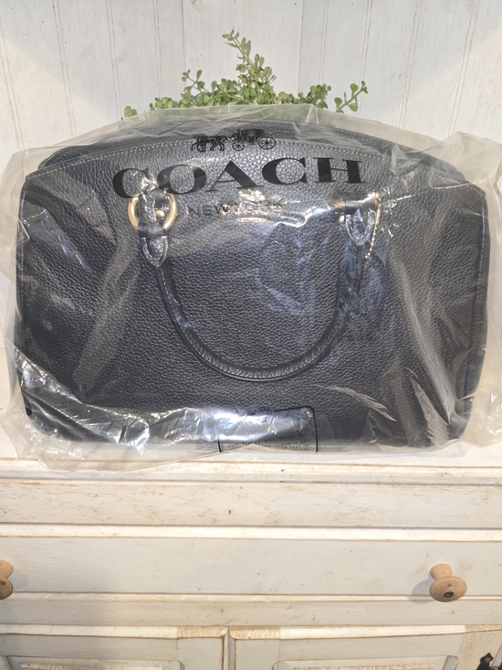 Coach Handbags - 🔥 Coach Black Leather Satchel Bag